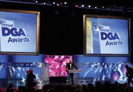 DGA Awards Stage